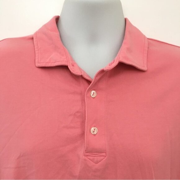 Peter Millar Coral Seaside Wash Polo - Picture 4 of 8